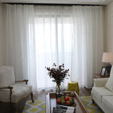 Modern Minimalist Cotton Linen Curtains for Home Decor