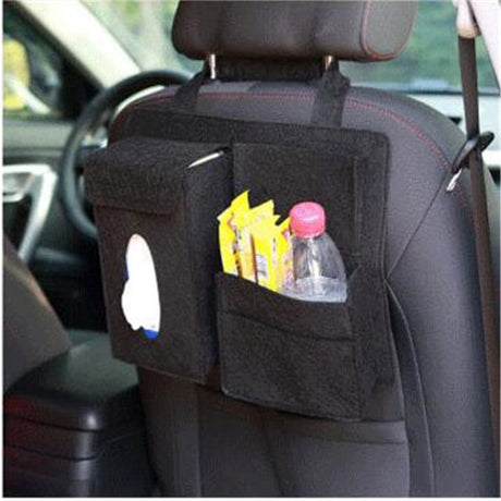Car Backseat Storage Bag - Felt Organizer