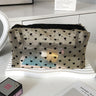 New Ins Heart Velvet Makeup Bag for Girls (Large Capacity)