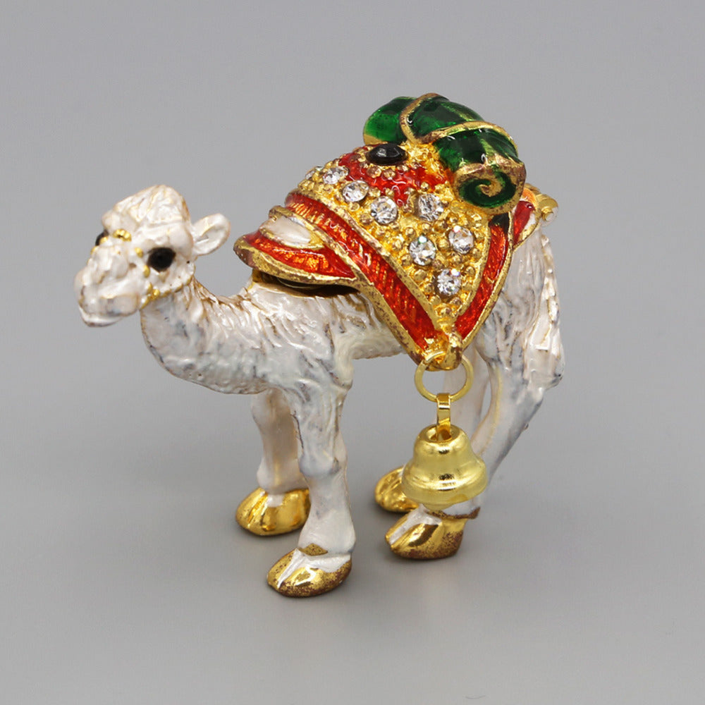 Camel Figurine Jewelry Box - Home Decor Gift