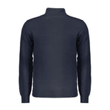 Norway 1963 Blue Wool Men Sweater