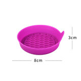 Creative Silicone Car Coaster with Rhinestones