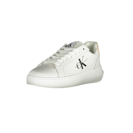 Calvin Klein White Polyester Women Sneaker