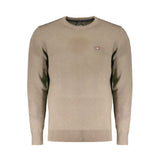 Norway 1963 Brown Wool Men Sweater