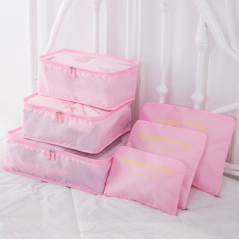 Korean Multi-Function Travel Storage Bag 6-Piece Set