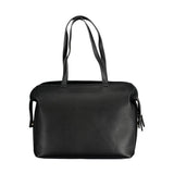 Mario Valentino Black Polyurethane Women's Bag