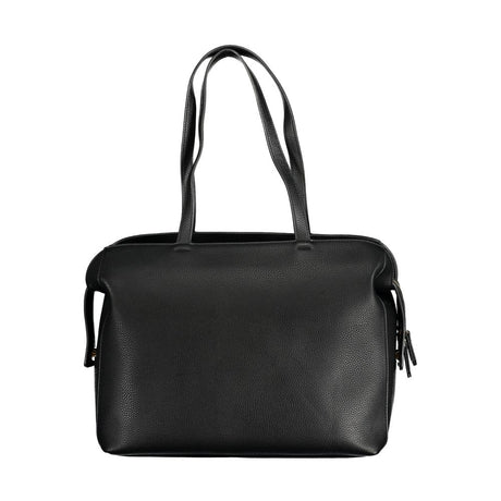 Mario Valentino Black Polyurethane Women's Bag