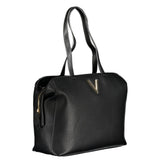 Mario Valentino Black Polyurethane Women's Bag