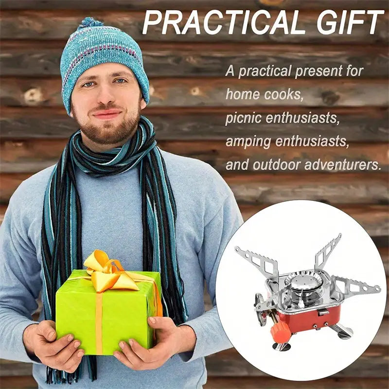 Mini Portable Folding Gas Stove for Camping and Picnic