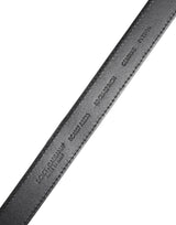 Dolce & Gabbana Red Exotic Leather Brass Metal Buckle Belt