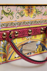 Dolce & Gabbana Black Dress Ceramic Porcelain Fashion Leather Sicily Dolls