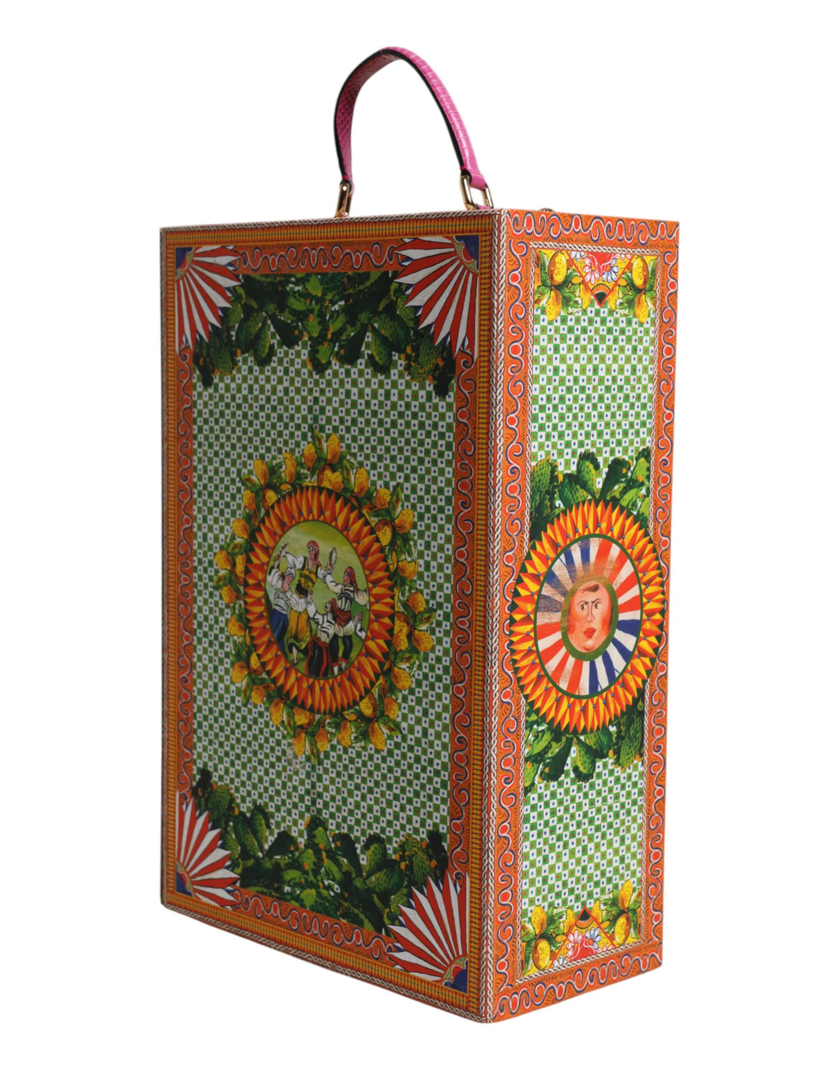 Dolce & Gabbana Black Dress Ceramic Porcelain Fashion Leather Sicily Dolls