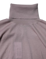Dolce & Gabbana Brown Cashmere Knitted Men Pullover Sweater