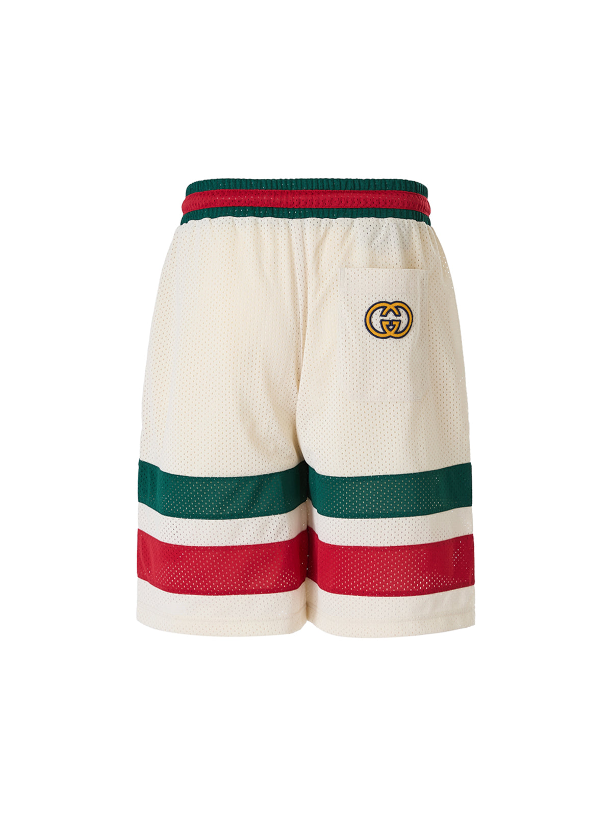 Gucci Cream polyester  Logo Shorts
