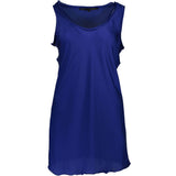 Silvian Heach Blu Polyester Women T-Shirt