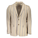 Gant Beige Linen Men's Jacket