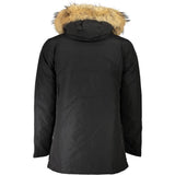 Woolrich Black Cotton Men Jacket