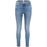 Tommy Hilfiger Blu Cotton Women Skinny Jean