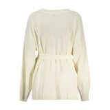 Guess Jeans White Cotton Cardigan