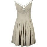 Guess Jeans Green Polyester Casual Dress