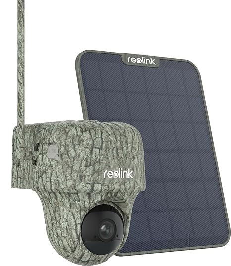 Reolink BP4G Outdoor Battery Camera 4K PTZ GO Ranger PT + Solar
