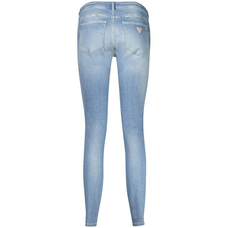 Guess Jeans Blue Cotton Women's Skinny Jean