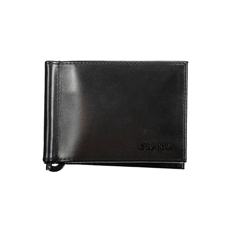 Calvin Klein Black Leather Men Wallet