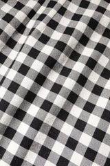 Dolce & Gabbana White Black Checkered Sleeveless Sheath Dress