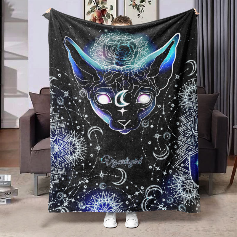 Fleece Blanket - Soft and Warm for Office or Camping