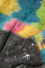 Dolce & Gabbana Multicolor Mohair Turtleneck Pullover Sweater