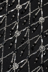 Dolce & Gabbana Black Cashmere Embellished Long Sleeves Top