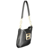 Mario Valentino Black Polyurethane Women's Bag