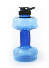 Creative Dumbbell Fitness Water Bottle Filled Cup
