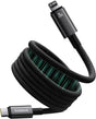 Baseus Tungsten Gold Magnetic Charging Cable Type-C to iP