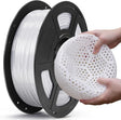 Anycubic TPU 95A Filament Clear Orange 1Kg. Ideal Usage: Phone cases, custom gaskets, footwear prototypes, RC car tires, and vibration dampeners.