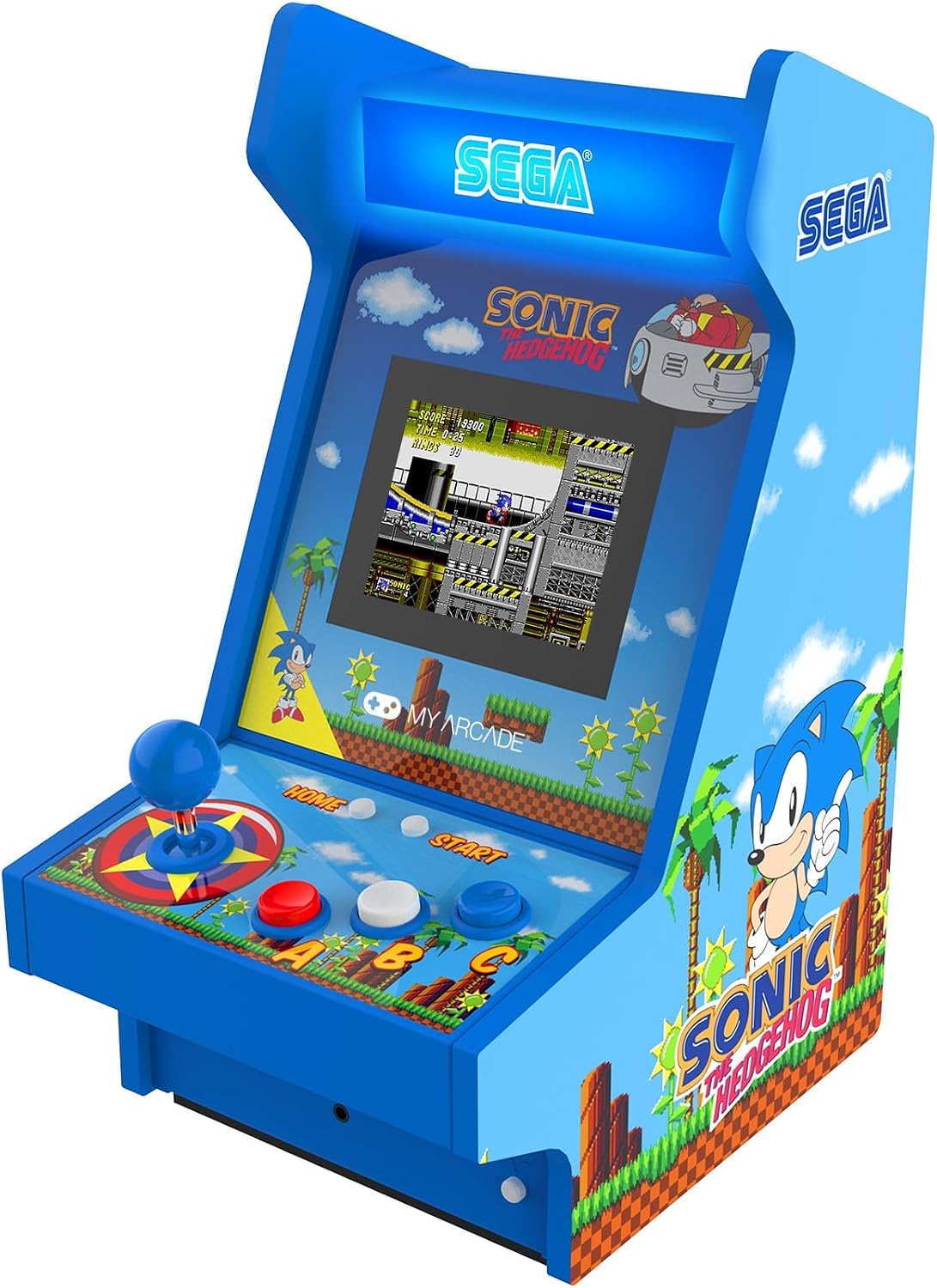 My Arcade Retro 11" (3.5") Mighty Player SONIC THE HEDGEHOG (4 Games)