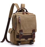 Fashionable Canvas Outdoor Travel Backpack
