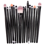 15-Piece Makeup Brush Set for Eyeshadow and Beauty