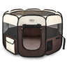 Aliparr Portable Pet PlaypenDog Playpen Foldable Pet Exercise Pen Tents for Dogs/Cats/Rabbits/PetsCat Playpen Indoor/Outdoor Travel Camping Use with Carry Case