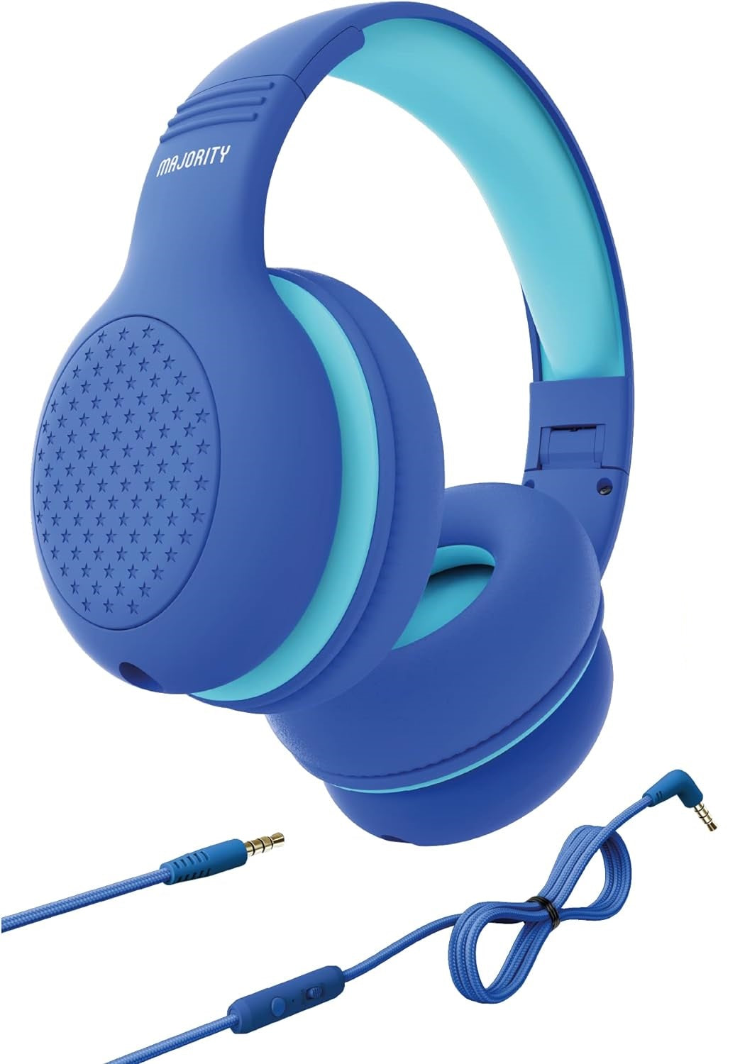 Majority SUPERSTAR Kids Over Ear Headphones Blue