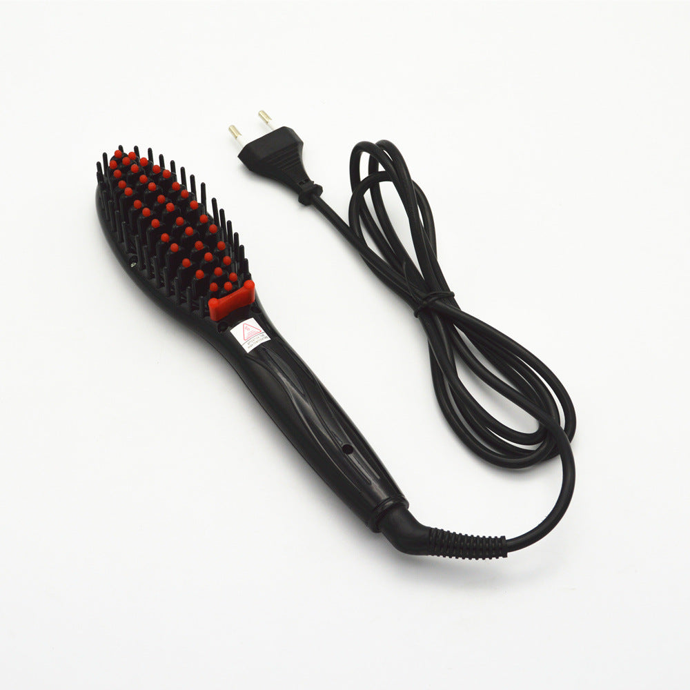 Hair Straightening Brush - Electric Styling Tool