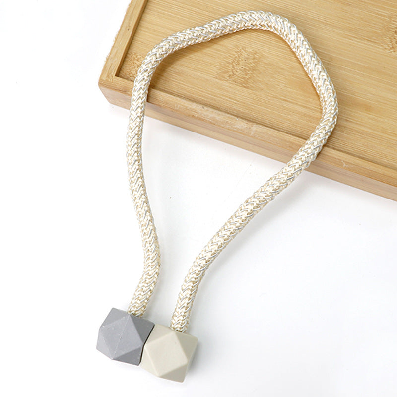 Magnetic Buckle Creative Cube Curtain Strap Accessories