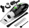 MELOHO Car Vacuum Cleaner High Power Portable Handheld Vacuum Cordless Rechargeable with Fast Charge Tech Huge Motor & Large-Capacity Battery Powerful Wireless Hand Held Vacuum for Pets Car Home