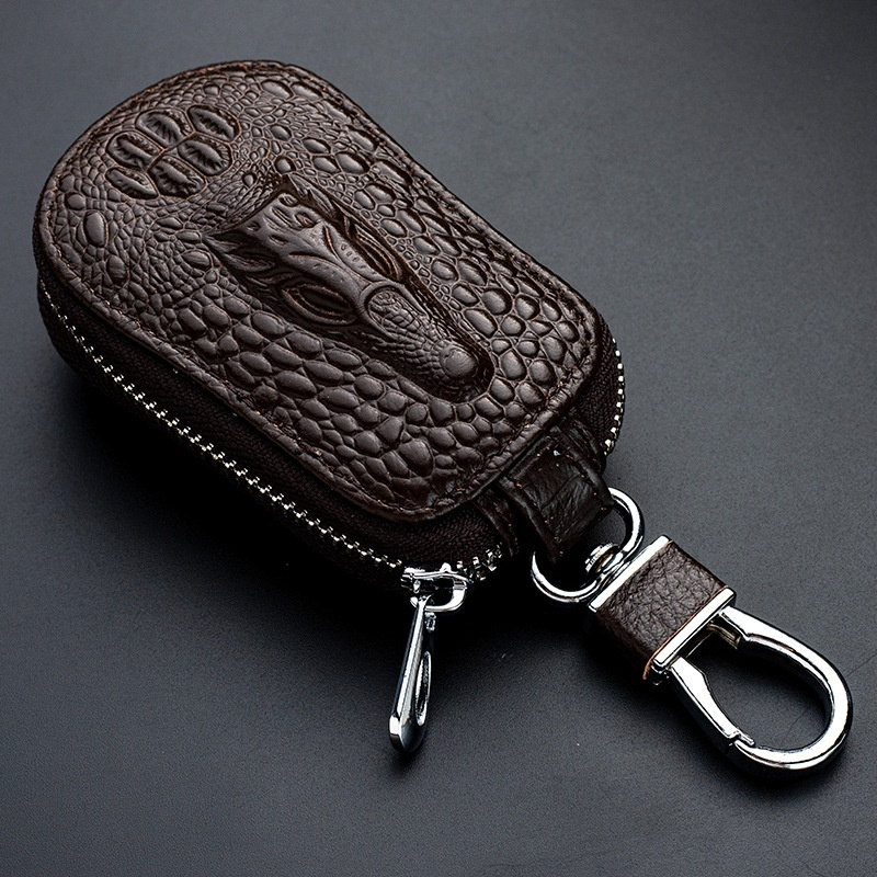 Genuine Leather Car Key Case