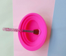 Folding Silicone Makeup Brush Washing Bowl (Single)