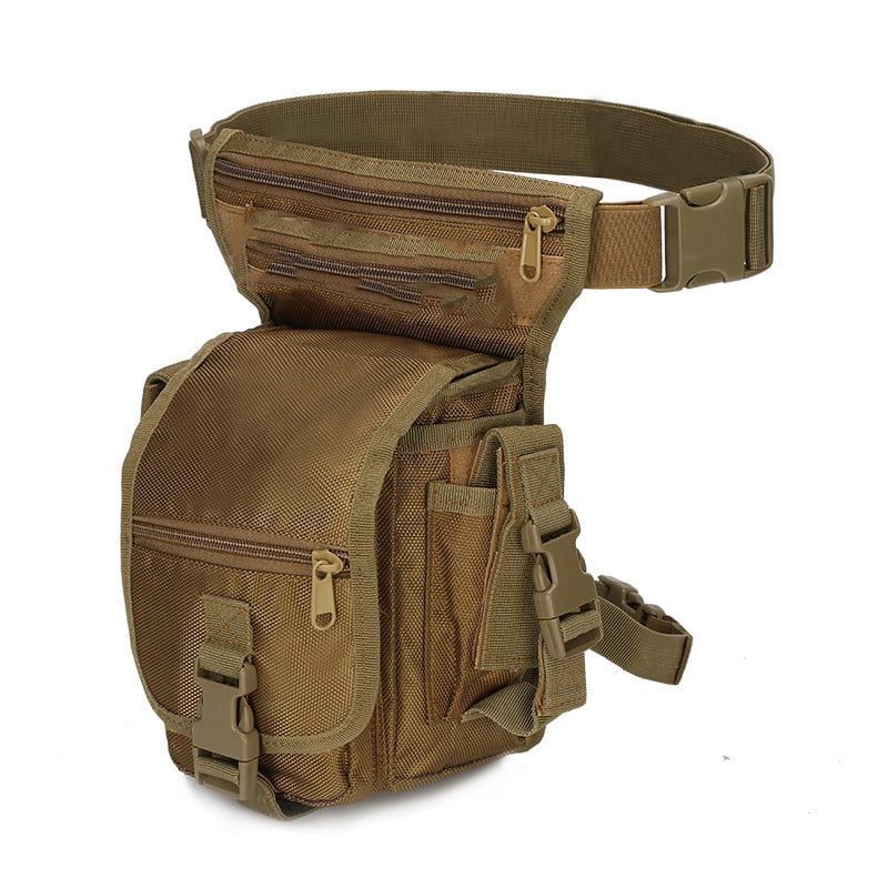 Army Hiking Waist Pack and Leg Pouch Bag