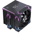 Einarex Gaming Cooling CPU, 6 Copper Heat Pipes, Dual Fans Design, Integrated Display, GLIDE G300 Black