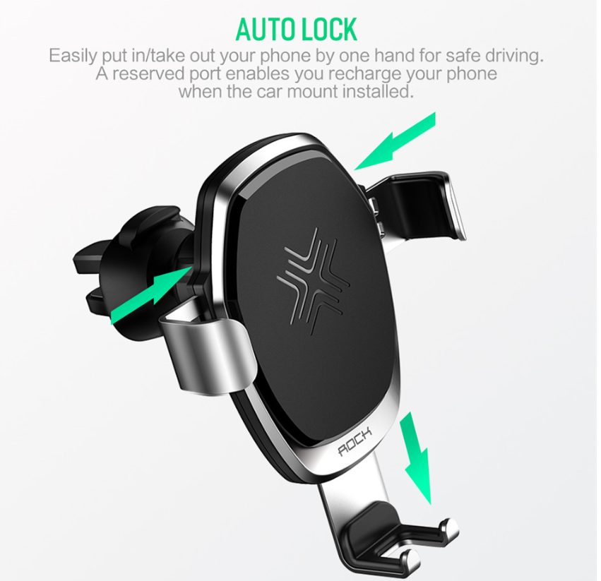 Car Wireless Charging Phone Holder Stand