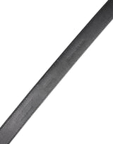 Dolce & Gabbana Black Calf Leather Classic Metal Buckle Belt