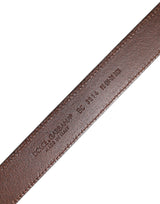 Dolce & Gabbana Green Classic Leather Metal Buckle Belt